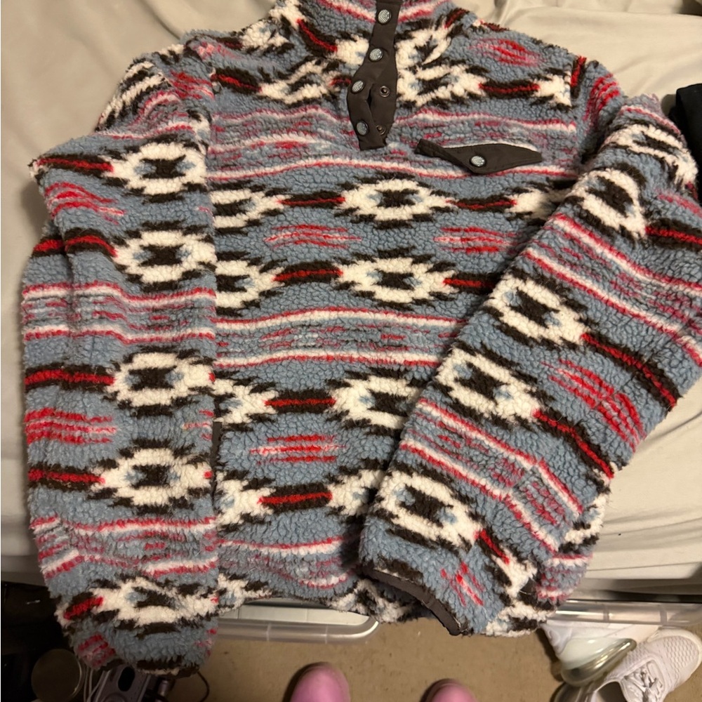 Cinch Black and White Sweater